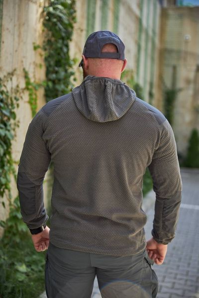 Флісова кофта вафелька Shark Skin Grey 422674-56 фото