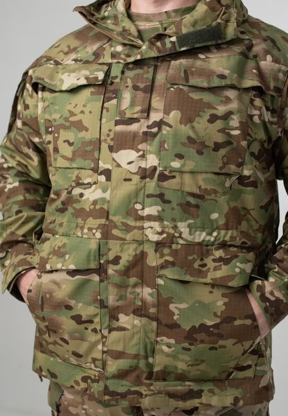 Парка демісезонна мультикам ріп-стоп Military, розмір 46 905081-46 фото