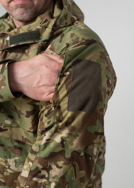 Парка демісезонна мультикам ріп-стоп Military, розмір 46 905081-46 фото