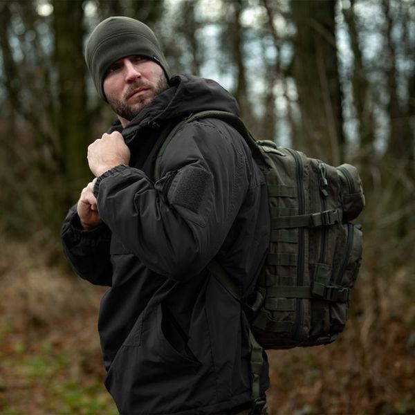 Утеплена куртка анорак Mil-Tec Winter Combat Anorak Black 10335054 фото