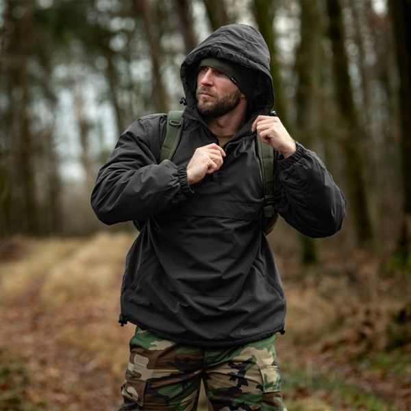 Утеплена куртка анорак Mil-Tec Winter Combat Anorak Black 10335054 фото