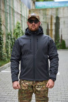 Куртка тактична Frontier Eira Soft Shell Grafite 1922.00.89-44 фото