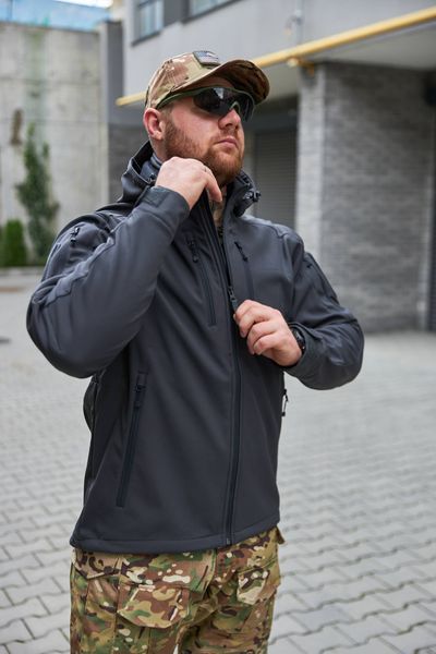 Куртка тактична Frontier Eira Soft Shell Grafite 1922.00.89-44 фото