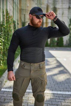 Тактична бойова сорочка Убакс Tactical Series Black 85591-46 фото