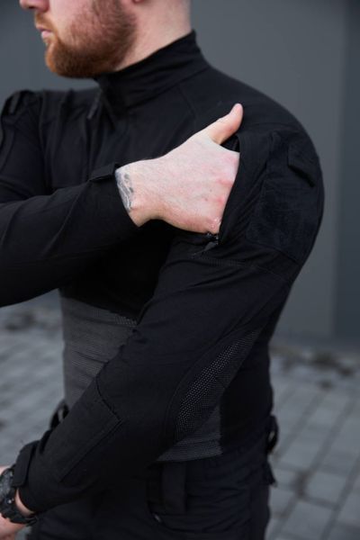 Тактична бойова сорочка Убакс Tactical Series Black 85591-46 фото