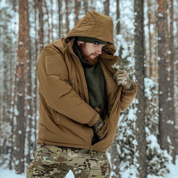 Зимова куртка LEVEL 7 Helikon-Tex Coyote KU-L70-NL-11-XS фото