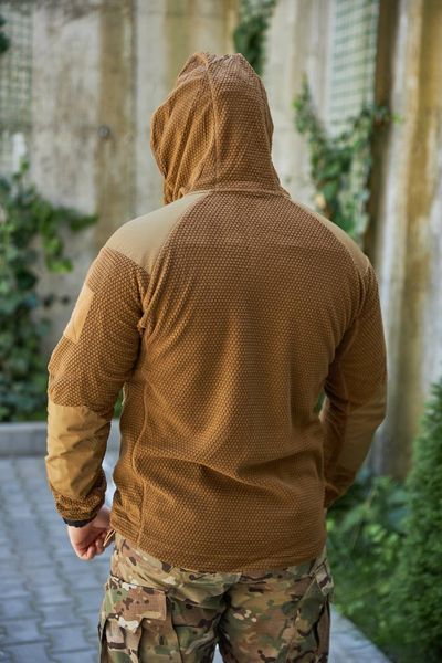 Флісова кофта вафелька Shark Skin Coyote 422673-46 фото