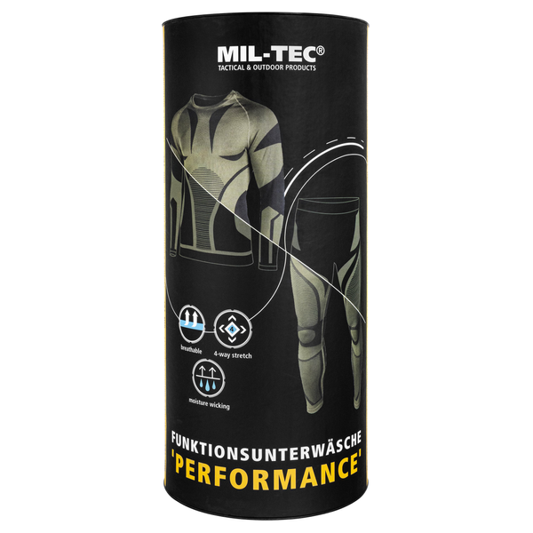 ТЕРМОБІЛИЗНА STURM MIL-TEC "FUNCTIONAL UNDERWEAR PERFORMANCE" Level 1 Olive 11225001-4648 фото