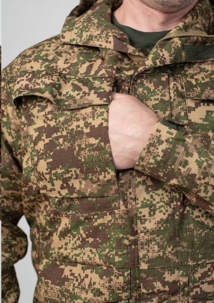 Парка демісезонна хижак ріп-стоп Military, розмір 46 905090-46 фото