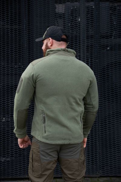Чоловіча флісова кофта Esdy Olive 678091-48 фото