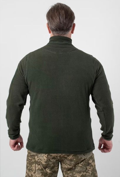 Тактична флісова кофта вафелька Olive 398015-46 фото