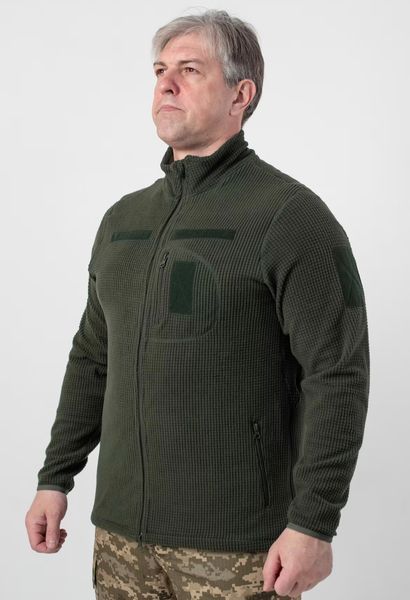 Тактична флісова кофта вафелька Olive 398015-46 фото