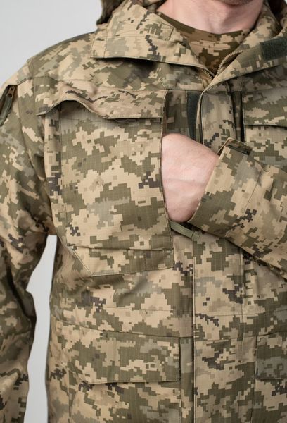 Парка демісезонна піксель ріп-стоп Military, розмір 46 905082-46 фото