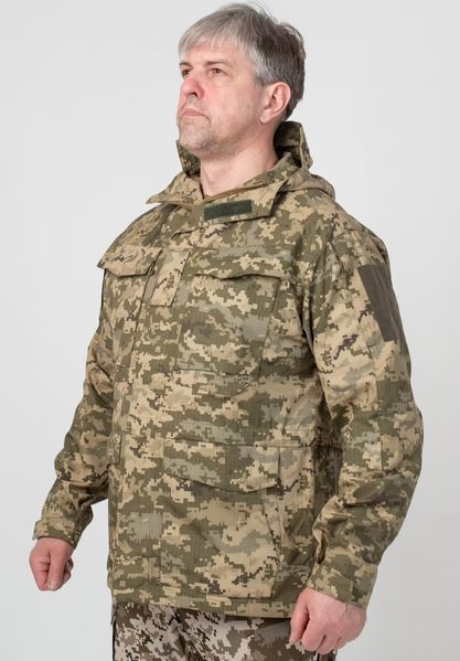 Парка демісезонна піксель ріп-стоп Military, розмір 46 905082-46 фото