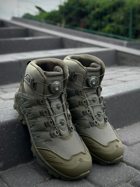 Тактичні берці Predator Olive Олива 00386-40 фото