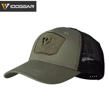 Тактична бейсболка IDOGEAR Olive Green 790401 фото