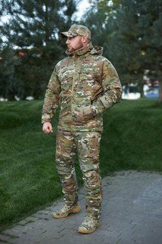Тактичний зимовий мембранний костюм AK 2.0 LVL 7 Multicam"Snow Defender" 200 GR 406124-48 фото