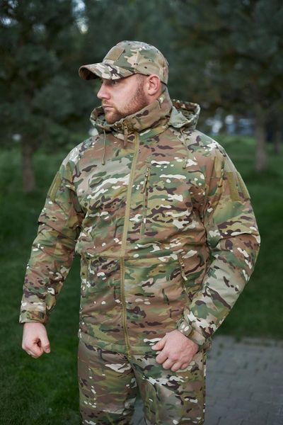 Тактичний зимовий мембранний костюм AK 2.0 LVL 7 Multicam"Snow Defender" 200 GR 406124-48 фото