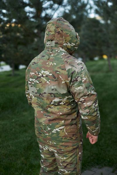 Тактичний зимовий мембранний костюм AK 2.0 LVL 7 Multicam"Snow Defender" 200 GR 406124-48 фото
