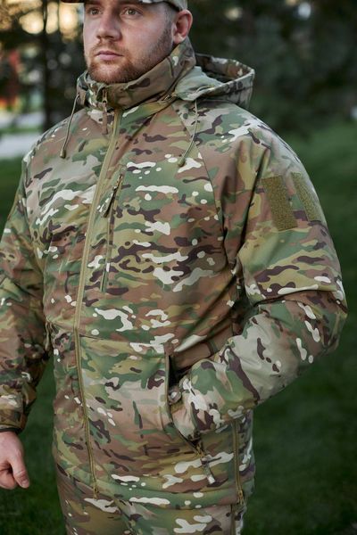 Тактичний зимовий мембранний костюм AK 2.0 LVL 7 Multicam"Snow Defender" 200 GR 406124-48 фото