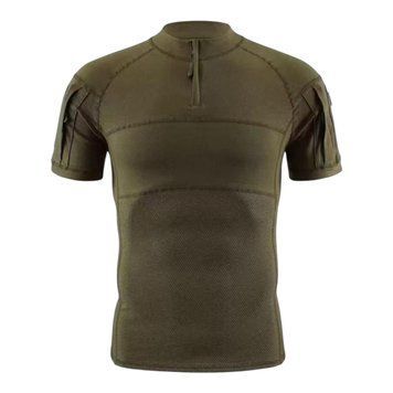 Бойова сорочка з коротким рукавом T-Shirt Olive А33903-46 фото