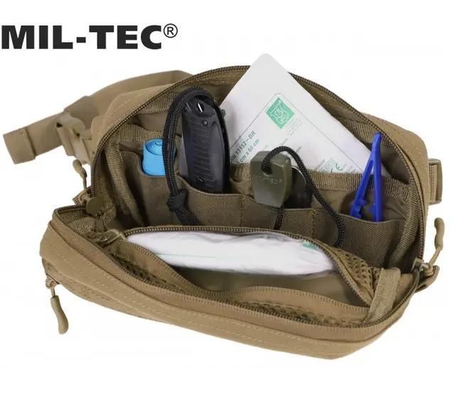 Поясна сумка MIL-TEC FANNY PACK MOLLE COYOTE 3123047 фото