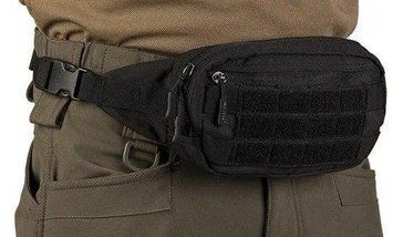 ПОЯСНА СУМКА MIL-TEC FANNY PACK MOLLE BLACK 13512502 3123048 фото