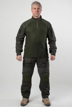 Тактична форма: Сорочка + Штани з наколінниками FLEX Olive 63631613-46 фото