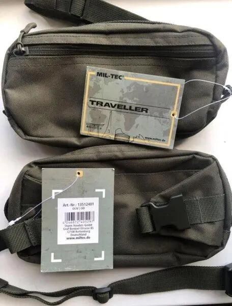 Сумка поясна MIL-TEC TRAVELLER OLIVE (олива) 3123051 фото