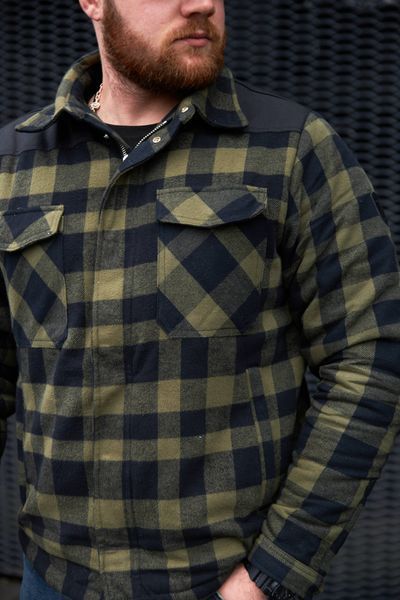 Куртка демісезонна Sturm Mil-Tec "Lumber Jacket" Ranger Green/Black 10370501-48 фото
