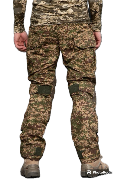 Тактичні штани з наколінниками+ FLEX вставки Хижак, розмір 46 97972-46 фото