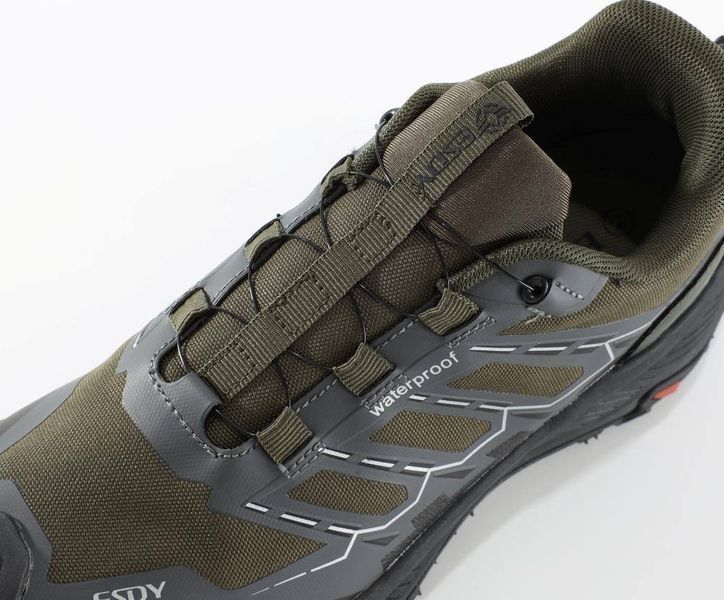 Трекінгові кросівки з автошнурівкою Predator, Olive/Black 656338-40 фото