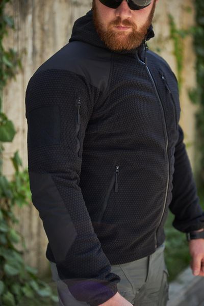 Флісова кофта вафелька Shark Skin Black 422672-46 фото