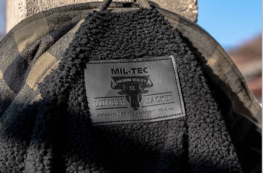 Куртка демісезонна Sturm Mil-Tec "Lumber Jacket" Grey/Black 10370508-52 фото