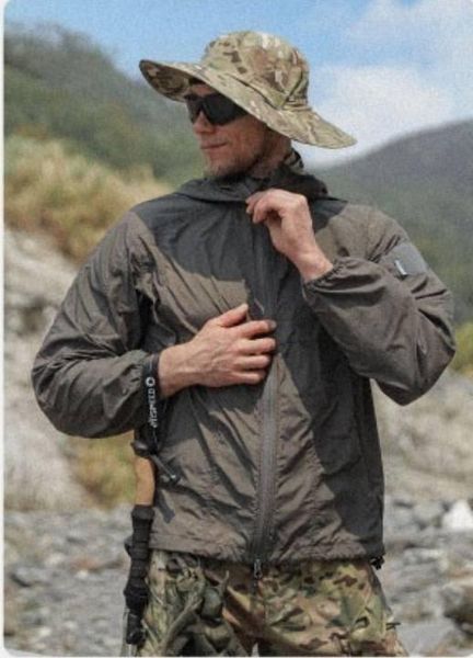 Штормовка Emersongear Bat wing sunscreen coat Shadow Grey 278402-48 фото