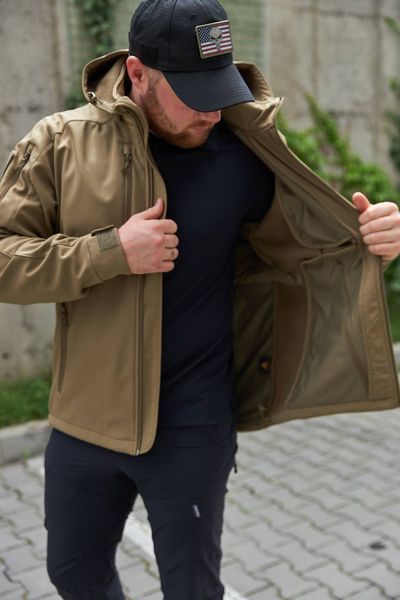Куртка тактична Frontier Eira Soft Shell Coyote 1922.00.90-44 фото