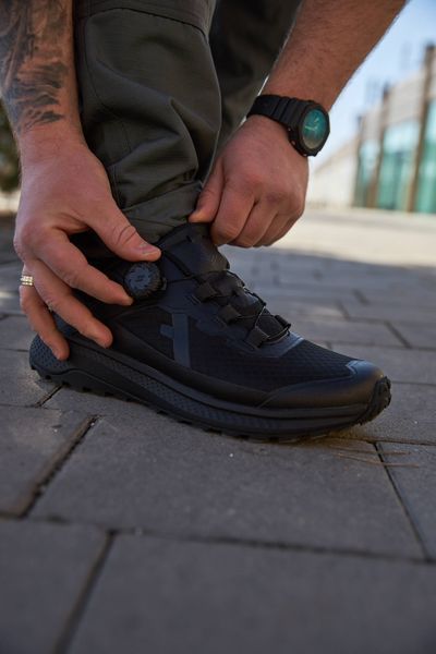 Легкі тактичні кросівки Emersongear Blue Label Traveler Black 080702-40 фото